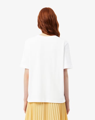 Women's Relaxed Fit Soft Cotton V-Neck T-Shirt