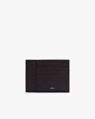 Soft Matte Grained Leather Card Holder