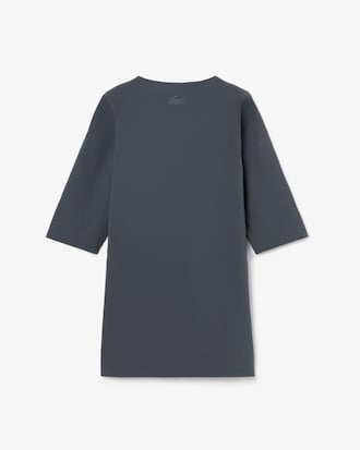 Runway Zipped Printed Stretch T-shirt