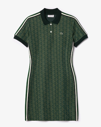 Women's Slim Fit Monogram Polo Dress