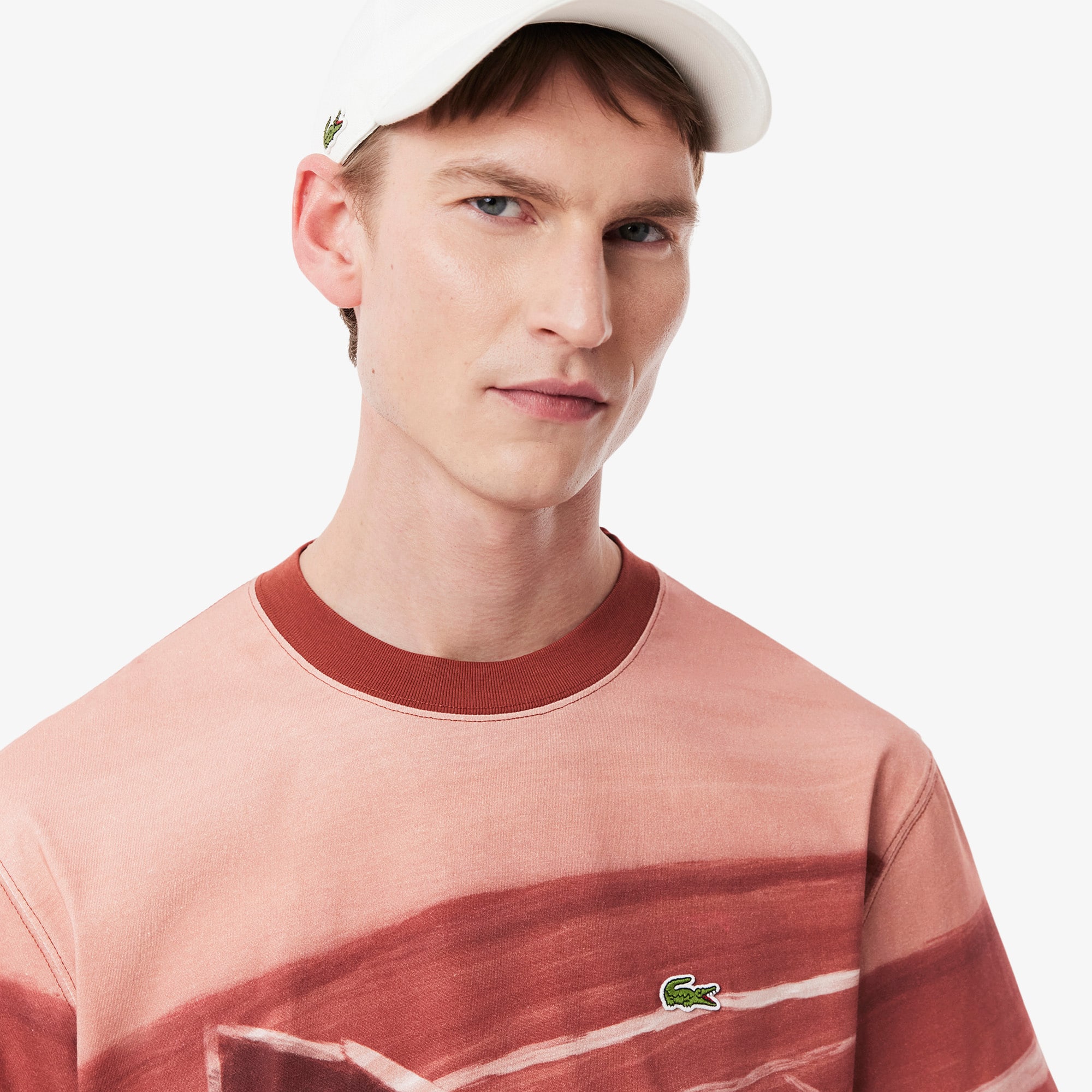 【LACOSTE】★MRIN CLASSIC FIT T-SHIRT★UNISEX★正規品★ Lacoste Men's Regular Fit Printed Colorblock T-Shirt – Bouchards