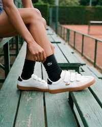 Women's Baseshot Pro Strap Leather Sneakers