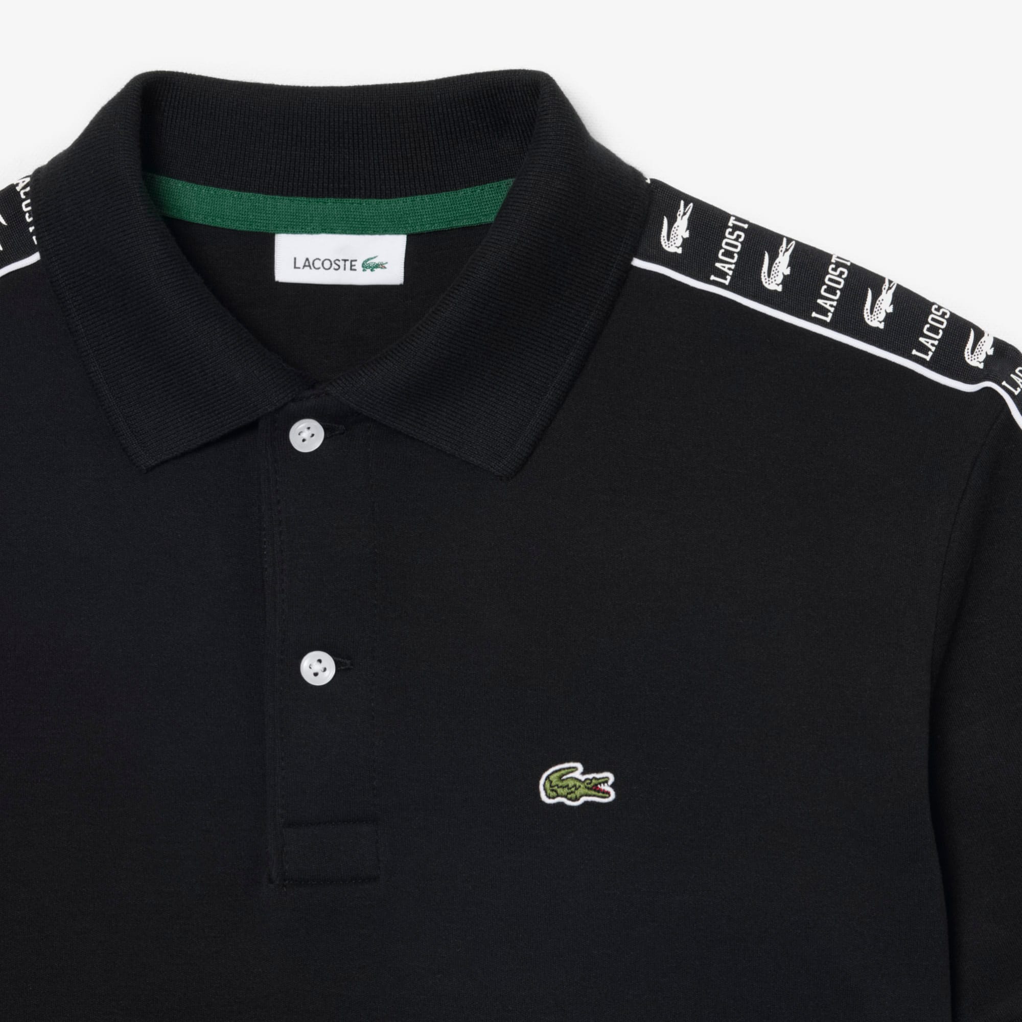 Branded Stripe Cotton Pima Polo Shirt - Teens Polos - New In 2026