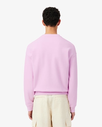 Loose Fit Piqu&eacute; Sweatshirt