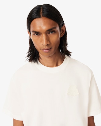 Embroidered Shield Accent Heavy Jersey T-shirt
