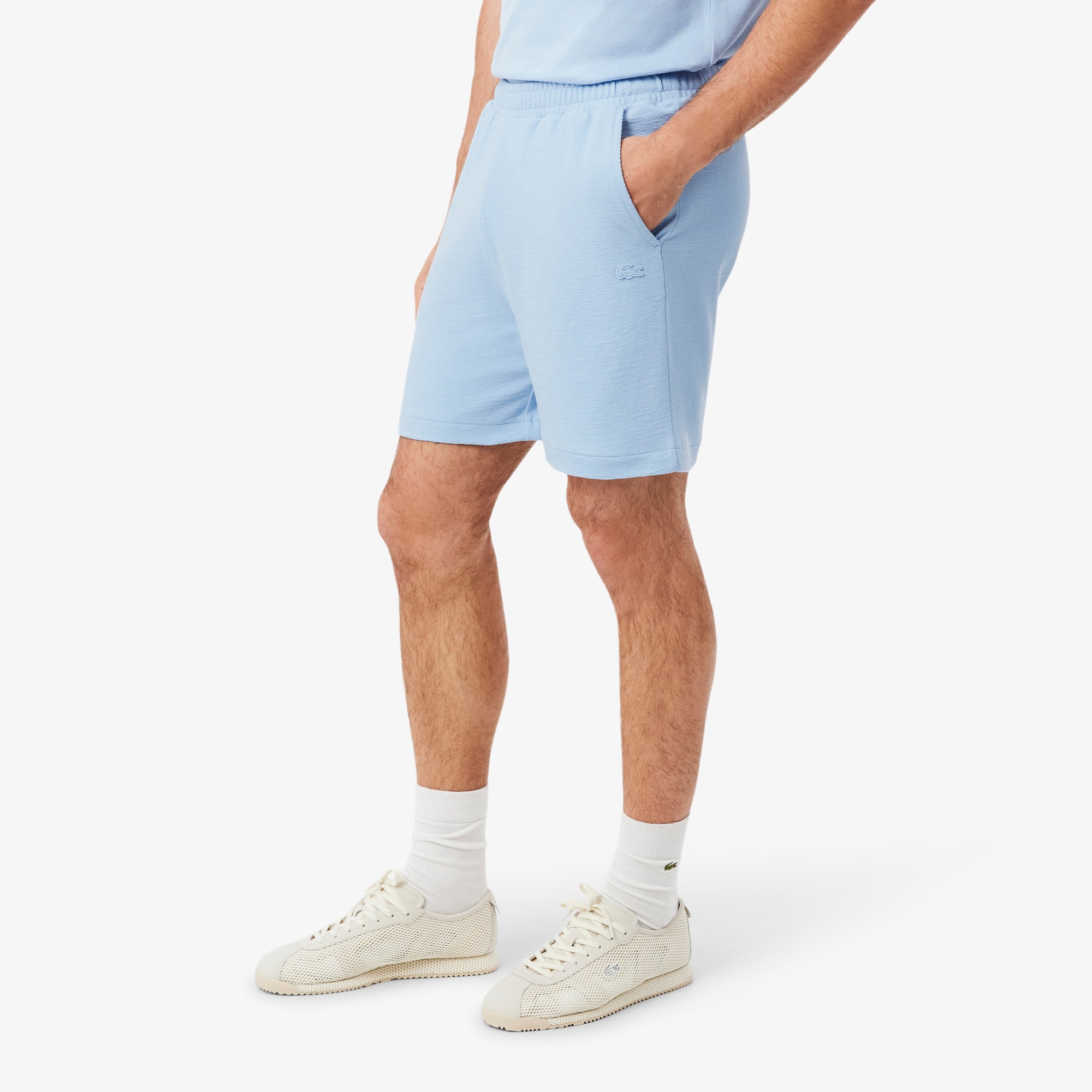 Textured Jersey Shorts