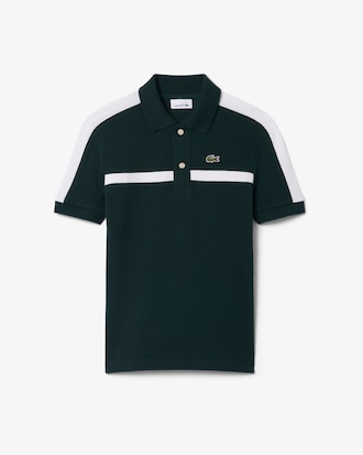 Polo de Petit Piqu&eacute; con Bloques de Color