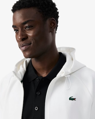 Sudadera deportiva con cremallera el&aacute;stica