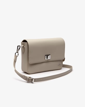 Women's Daily Classic Piqué Canvas Clasp Shoulder Bag