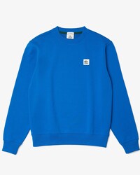 Unisex Lacoste LIVE Patch Cotton Fleece Sweatshirt