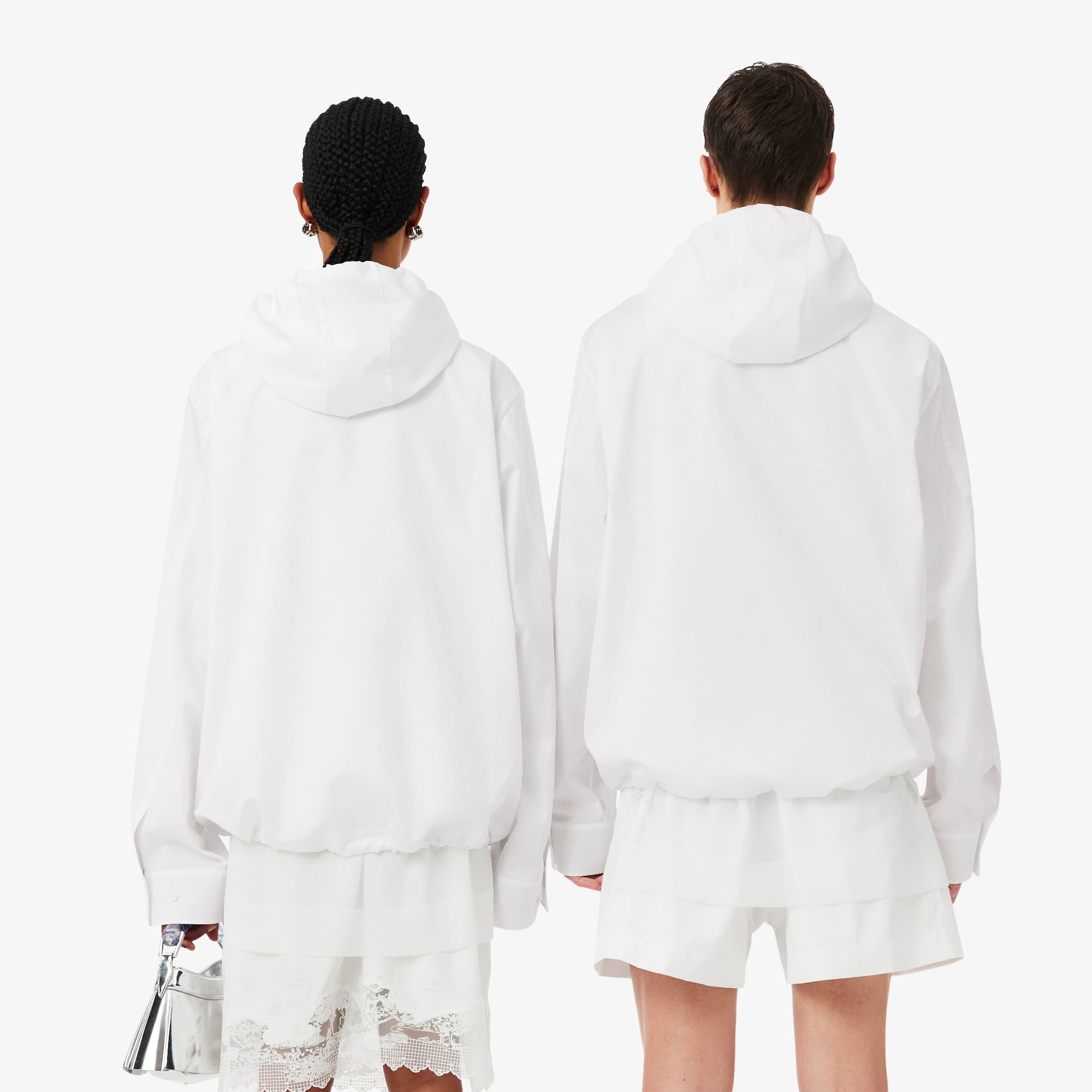 Runway Hooded Poplin Jacket