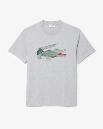 Men's Heavy Cotton Crocodile Graphic T-Shirt