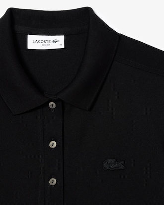 Women's L.12.D Slim Fit Stretch Mini Piqué Polo