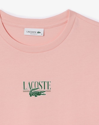 Women's Relaxed Fit Printed Cotton T-Shirt 