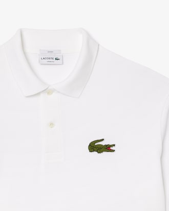 Unisex Loose Fit L.12.12 Piqué Badge Polo