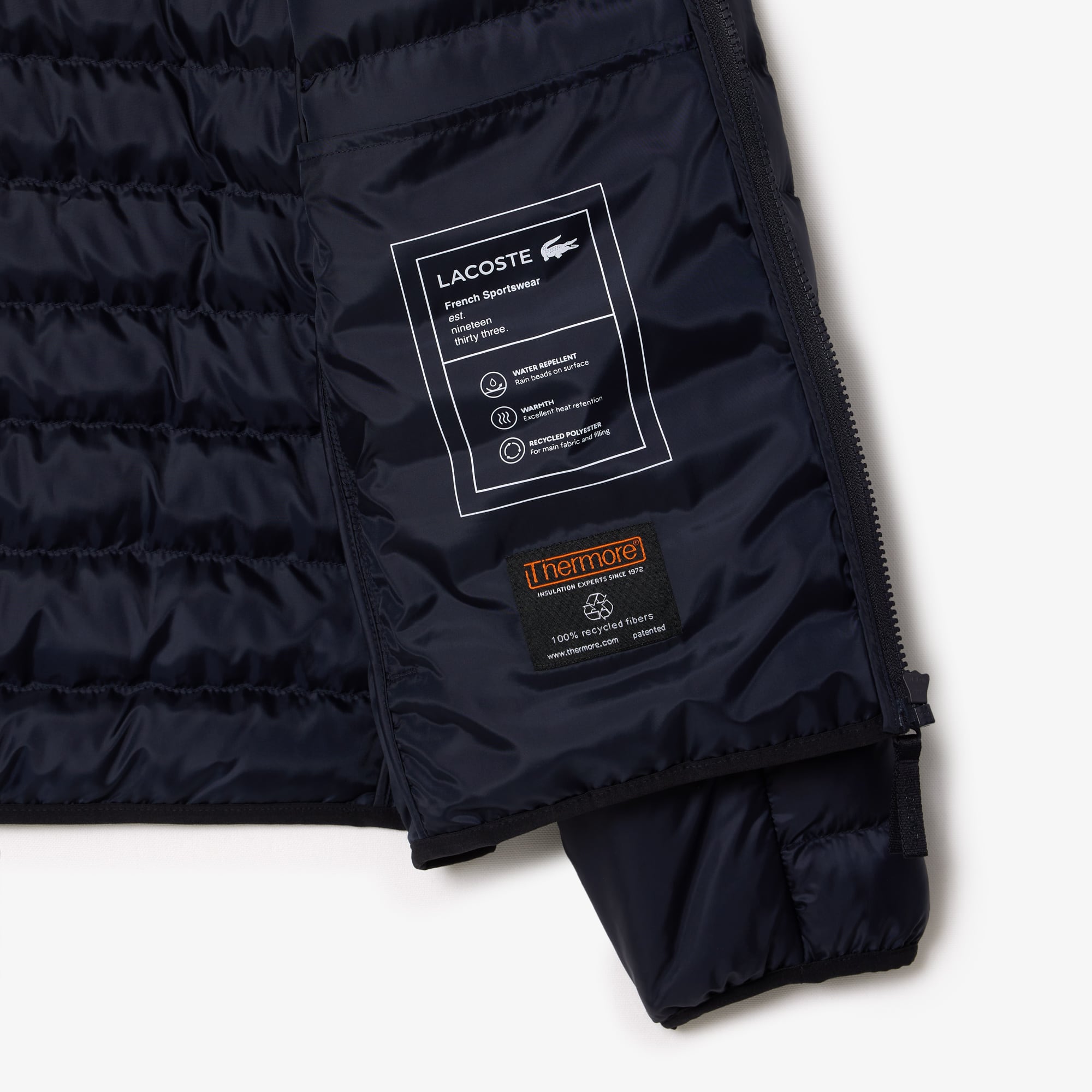 Men's Water-Repellent Quilted Puffer Jacket