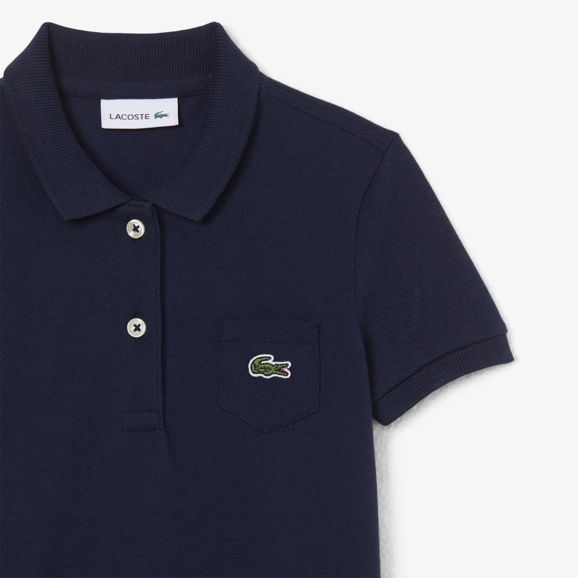 Girls' Piqué Polo Dress