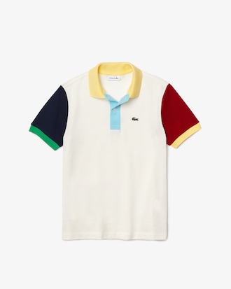 Kids' Colorblock Cotton Piqu&eacute; Regular Fit Polo