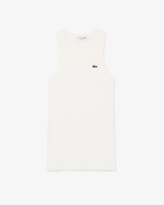 Playera sin Mangas de Algod&oacute;n de Corte Ajustado para Mujer