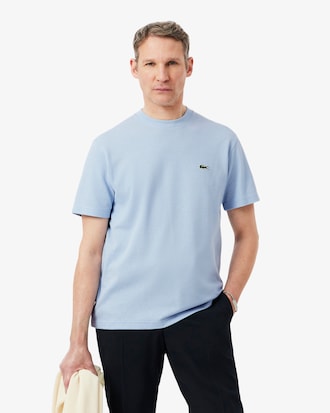 Heavy Cotton and Linen Piqu&eacute; T-Shirt