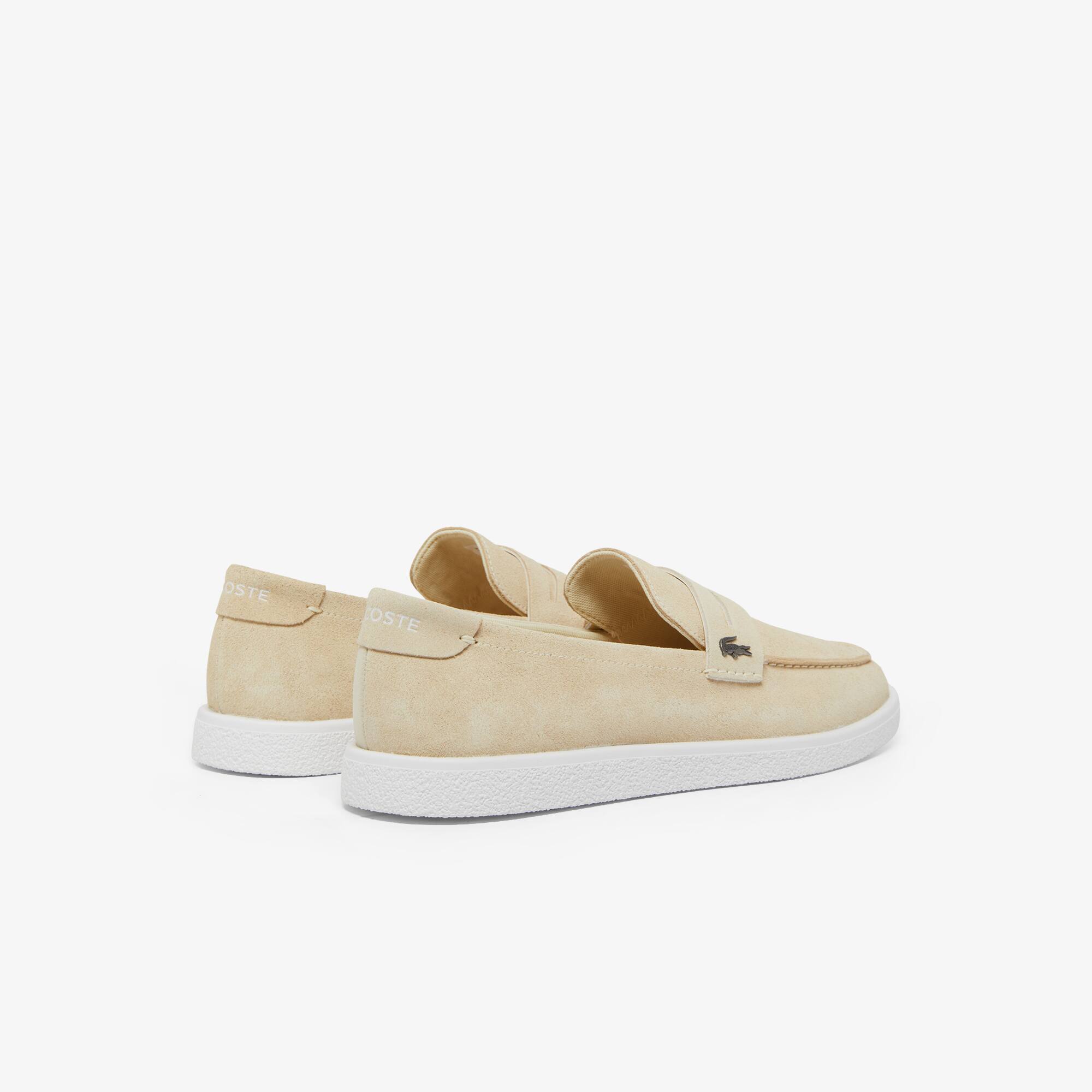 New  Lacoste Men\'s Cochet Suede Slip Ons 49CMA0045_7F8_02.jpg main image 3
