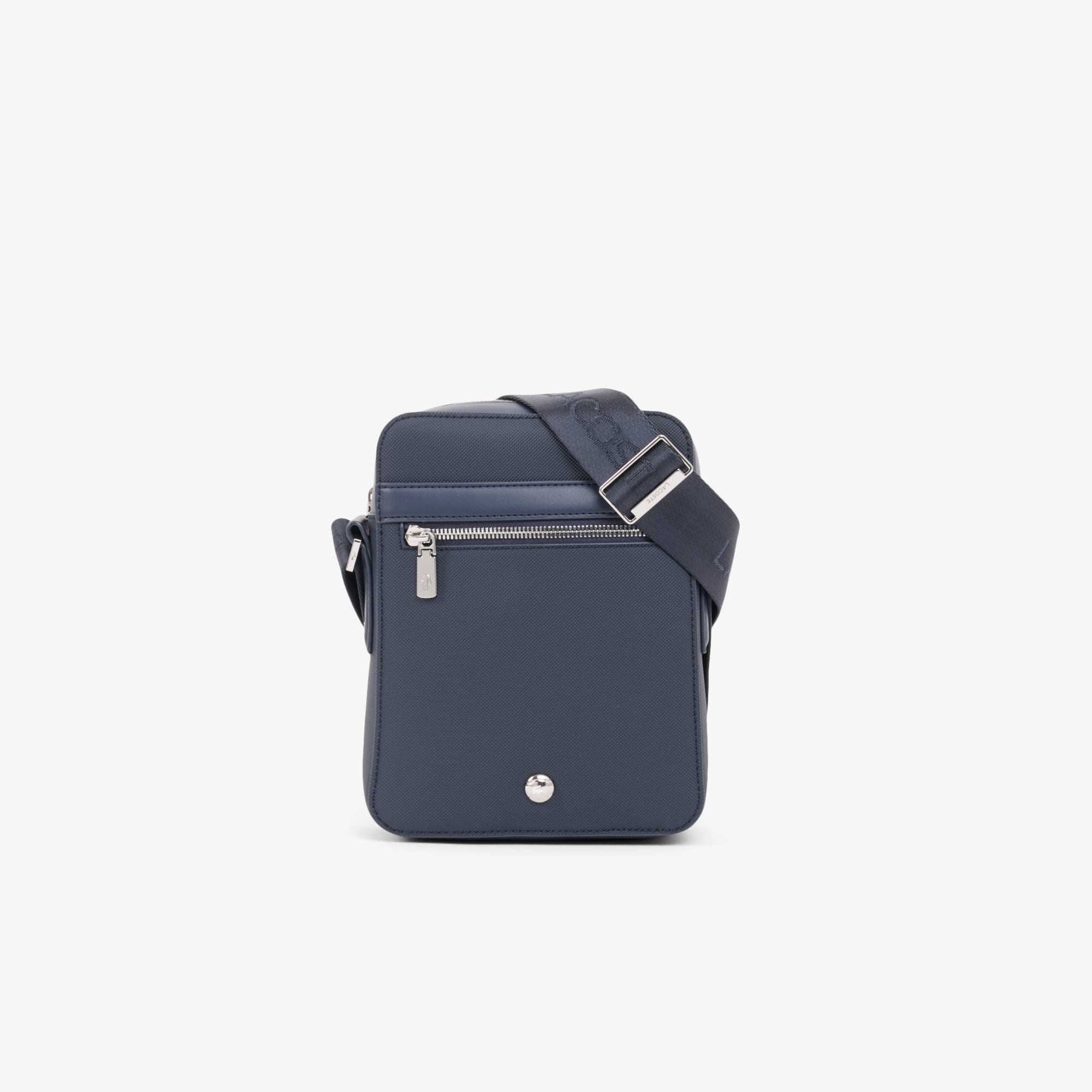 Lacoste Langon Vertical Petit Piqué Satchel - One Size In Blue