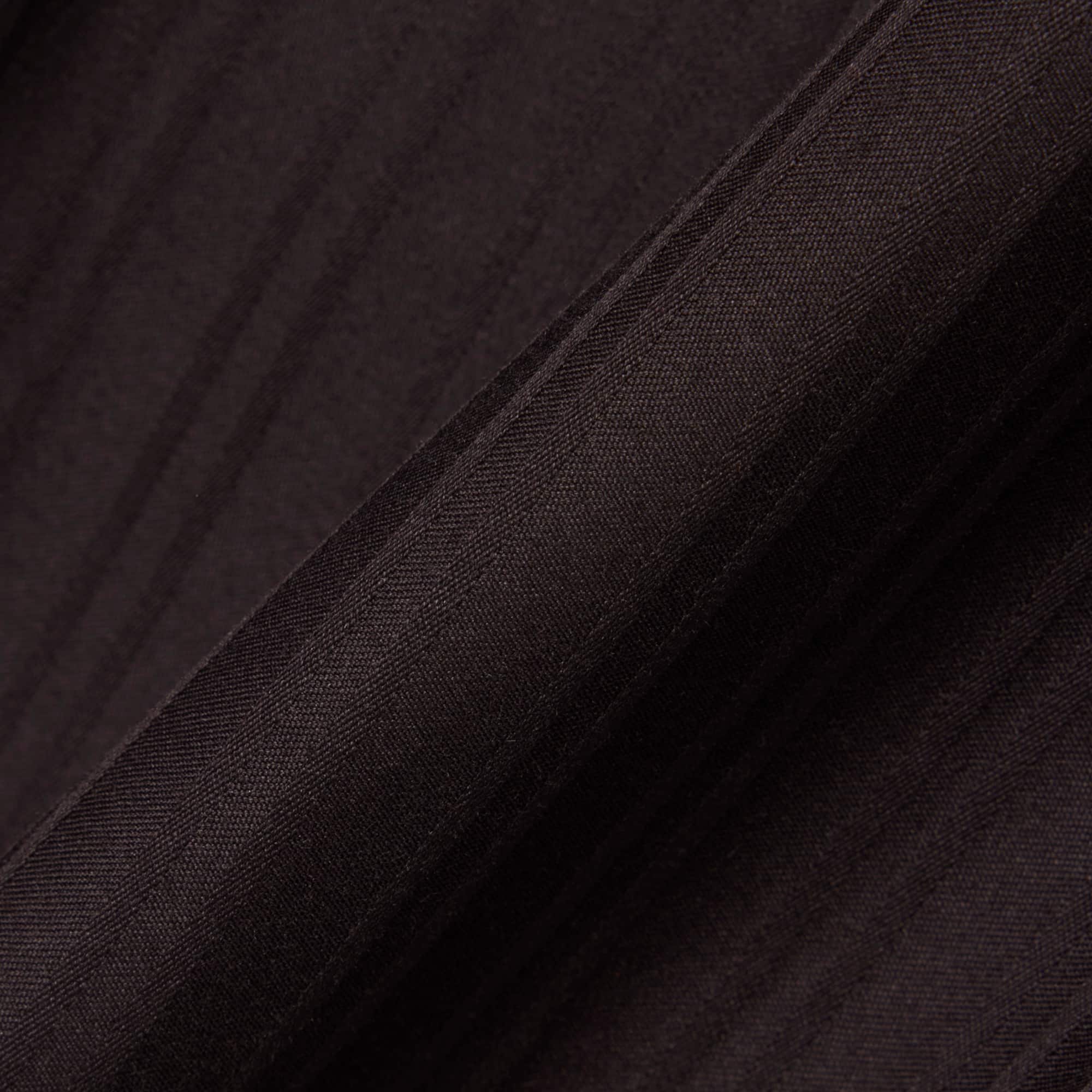 Straight Fit Striped Cotton Suit Pants