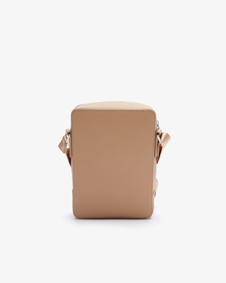 Chantaco Piqu&eacute; Leather Shoulder Bag