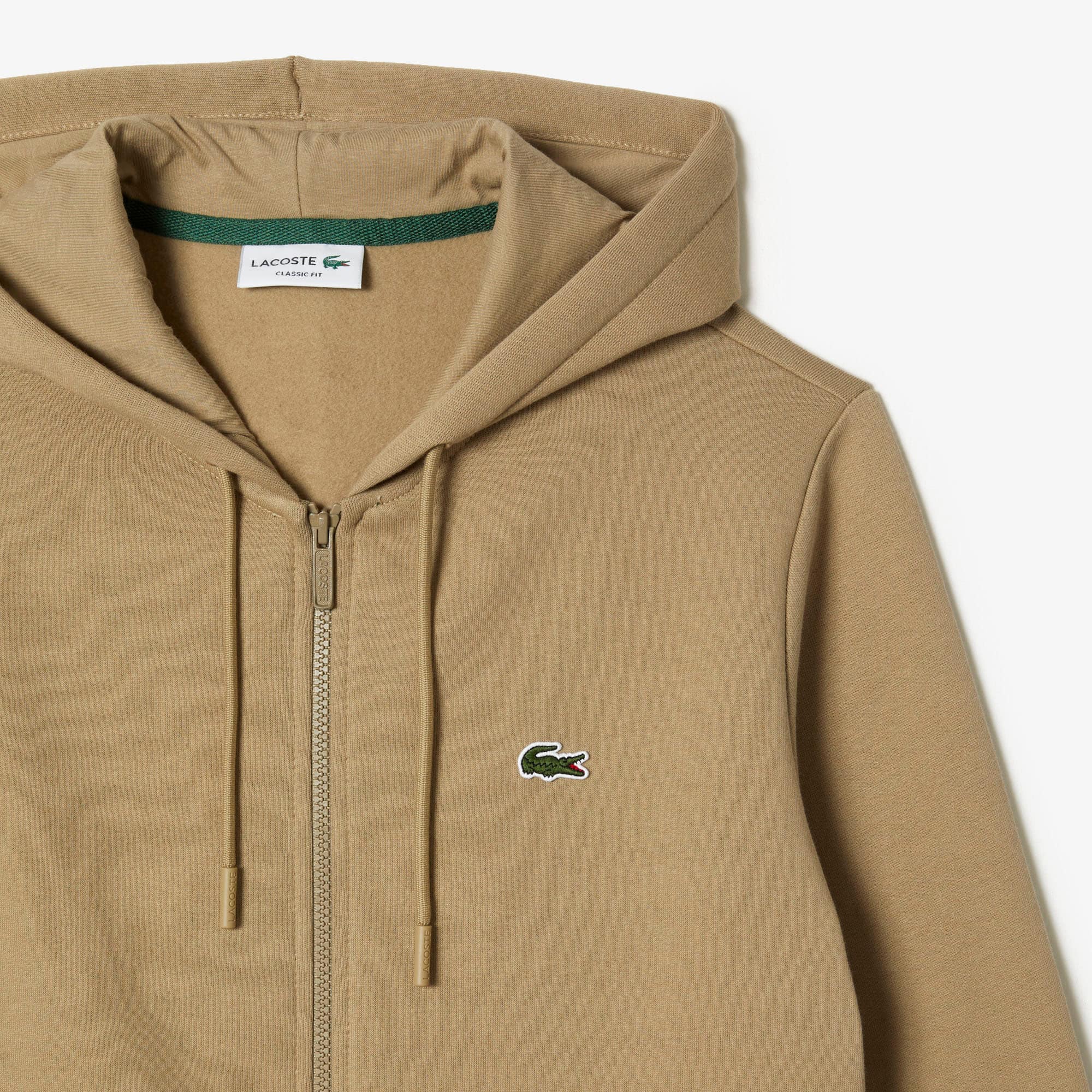 Organic Cotton Kangaroo Pocket Hoodie | Lacoste US | Men's Collection