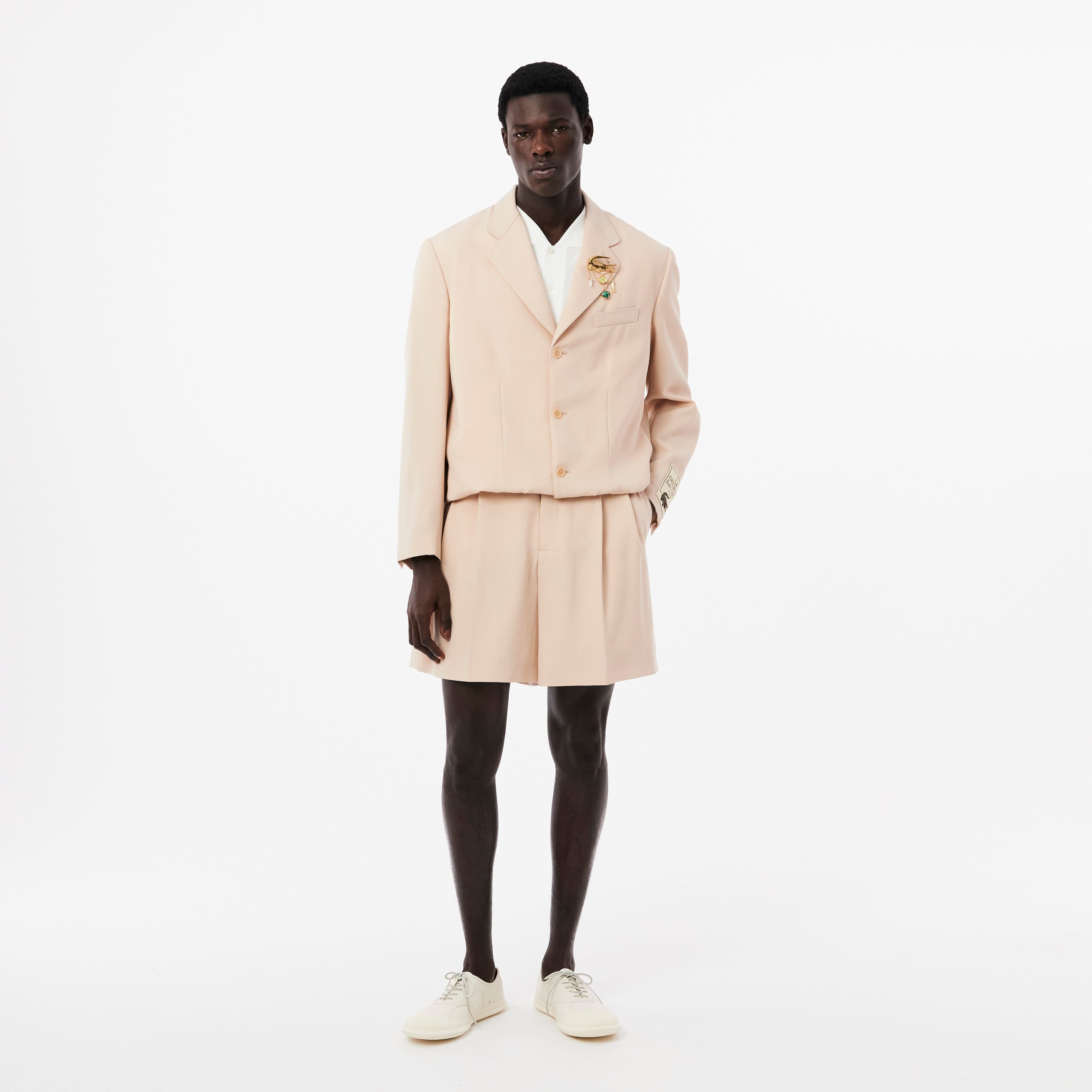 Men's Runway Fitted Wool Shorts - Shorts - New In 2026 | Lacoste
