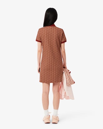 Women's Slim Fit Monogram Polo Dress