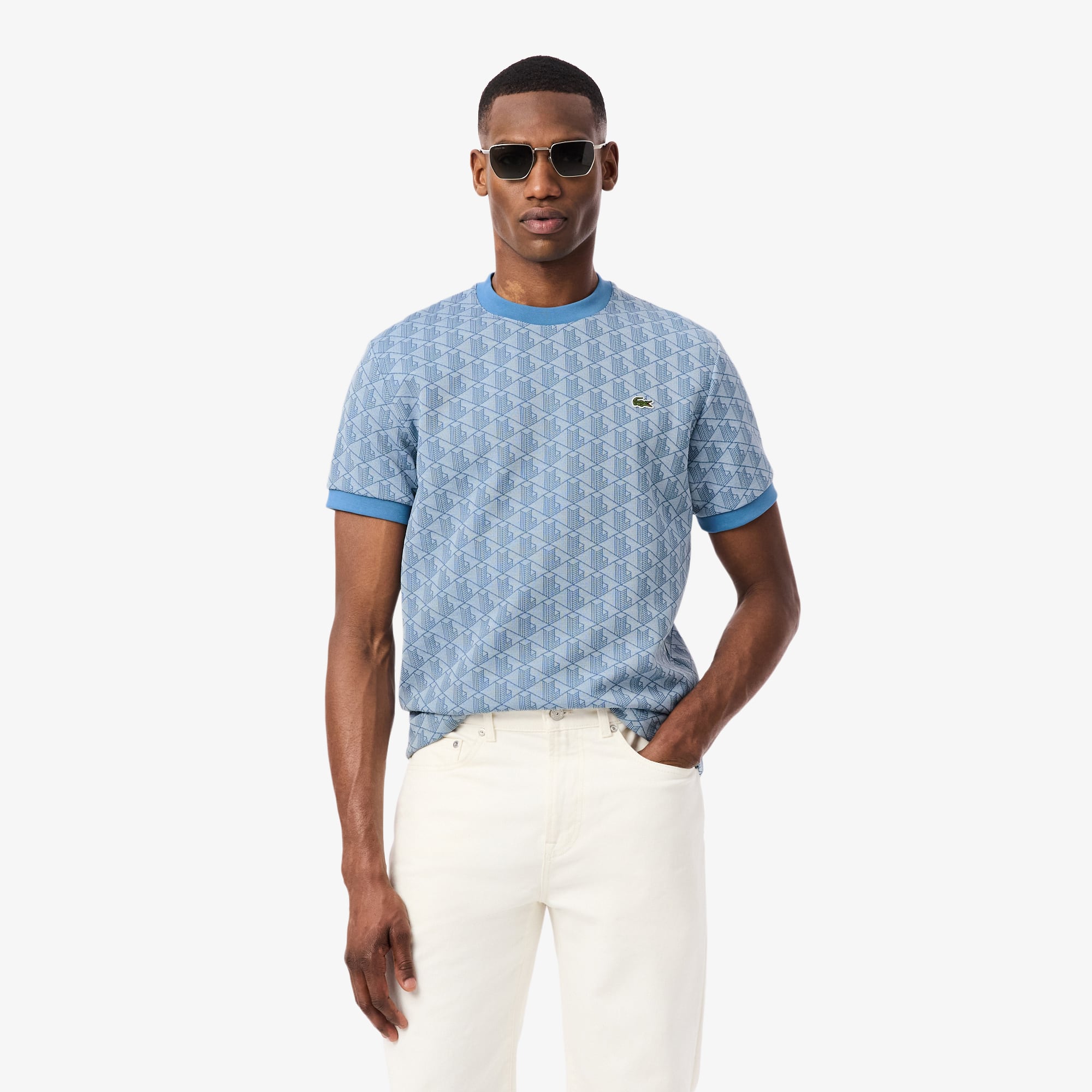 Lacoste Monogram Jacquard T-shirt