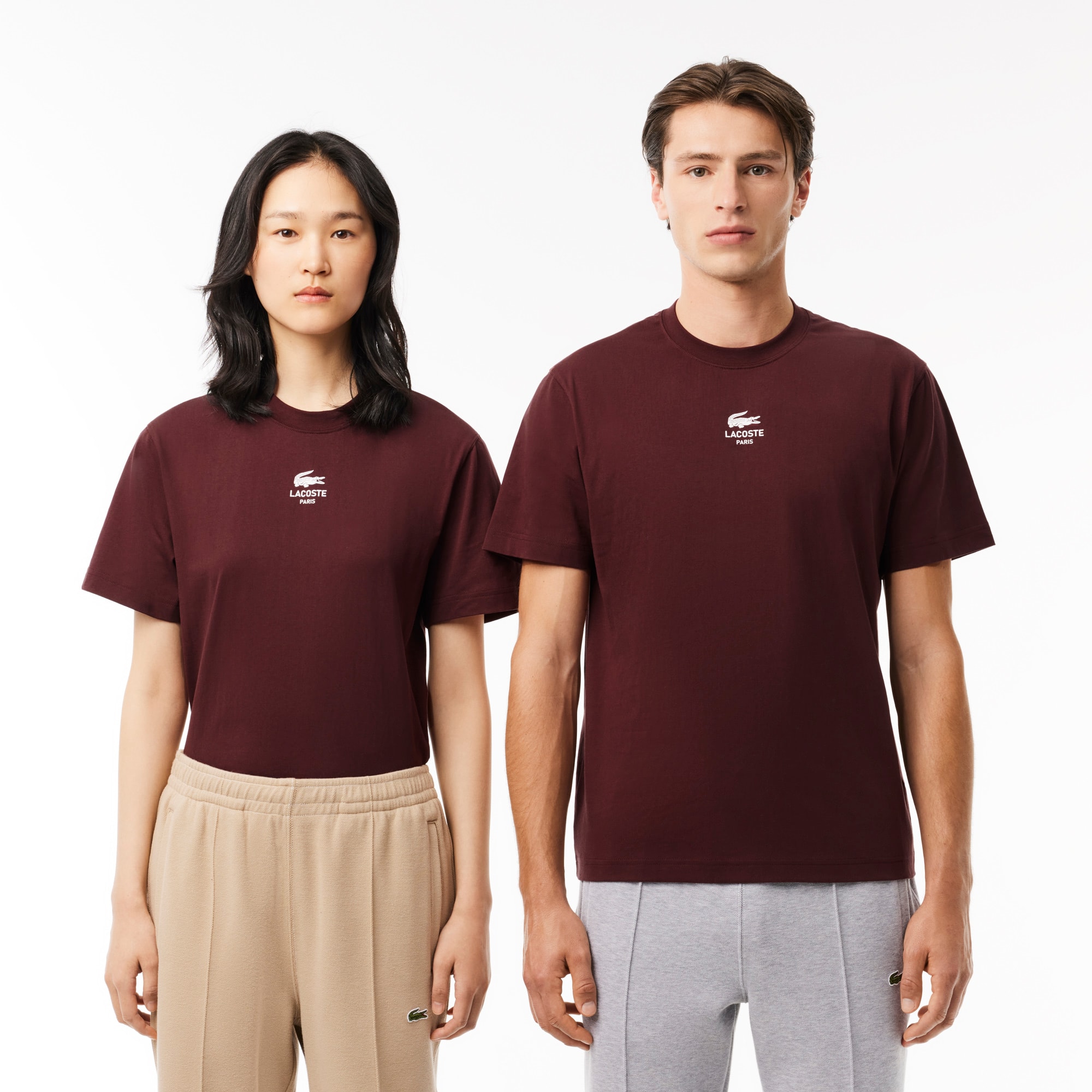 Unisex Signature Print Cotton T-Shirt - T-shirts - New In
