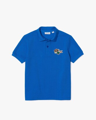 Polo de Algod&oacute;n Pique con Insignia Lacoste Holiday para Ni&ntilde;os