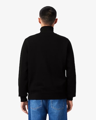 Men's Zip-Up High-Neck Sweatshirt