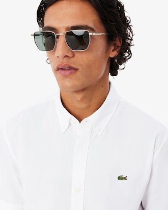 Regular Fit Short Sleeved Poplin Shirt