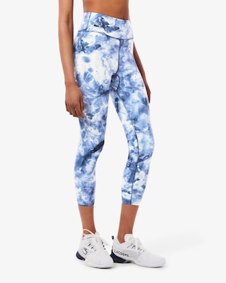 Leggings deportivos el?sticos estampados ultra secos para mujer