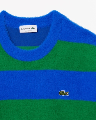 Men's Relaxed Fit Fuzzy Knit Sweater