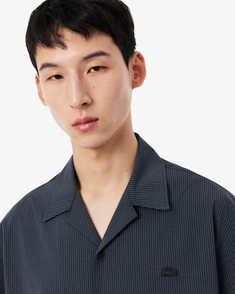 Chemise relaxed fit seersucker