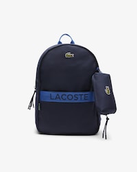 Unisex 3-Pocket Backpack with Pencil Case