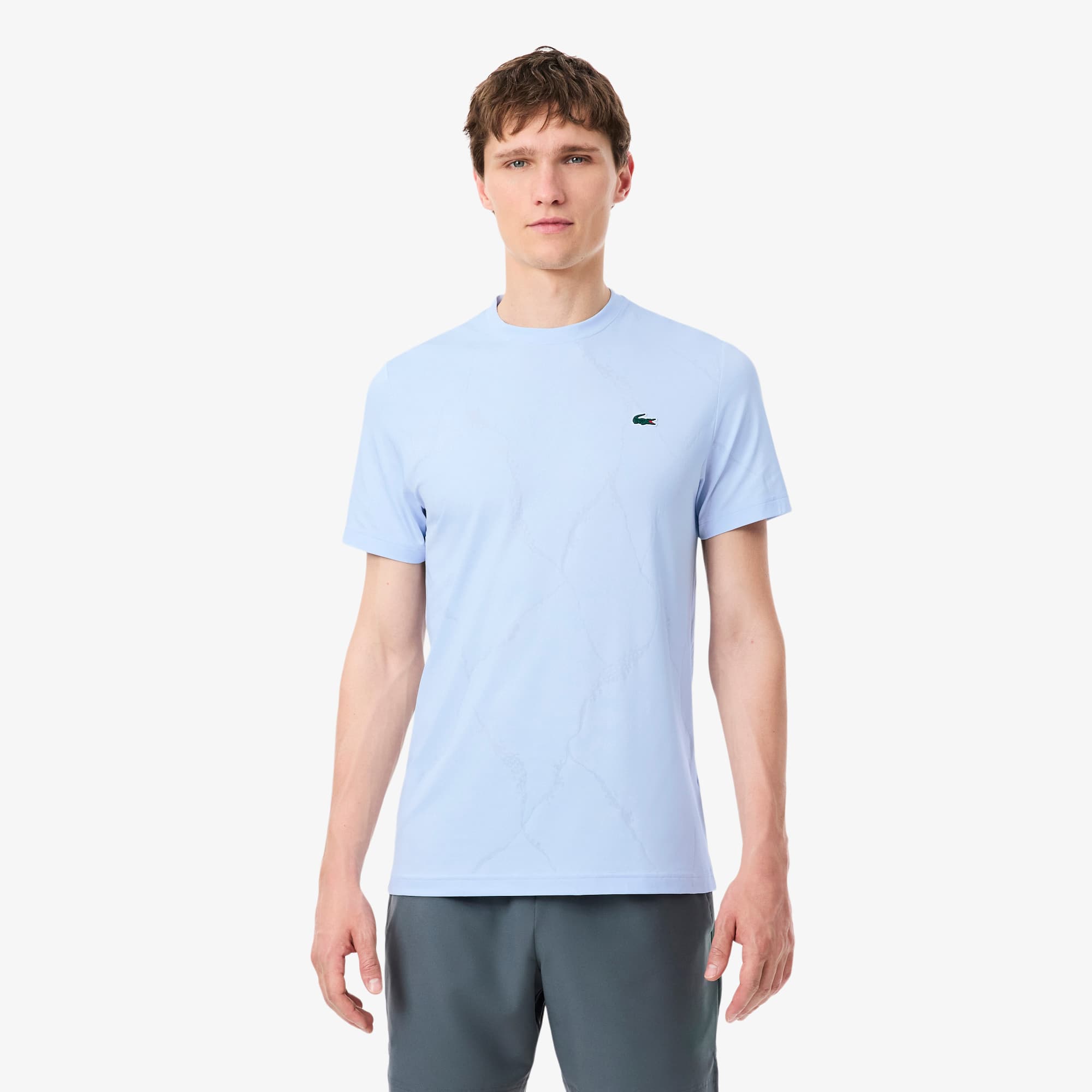 Ultra Dry Crocodile Jacquard Tennis T-shirt