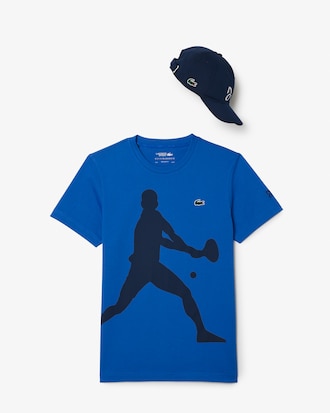 Men's Lacoste Tennis x Novak Djokovic T-Shirt & Cap Set