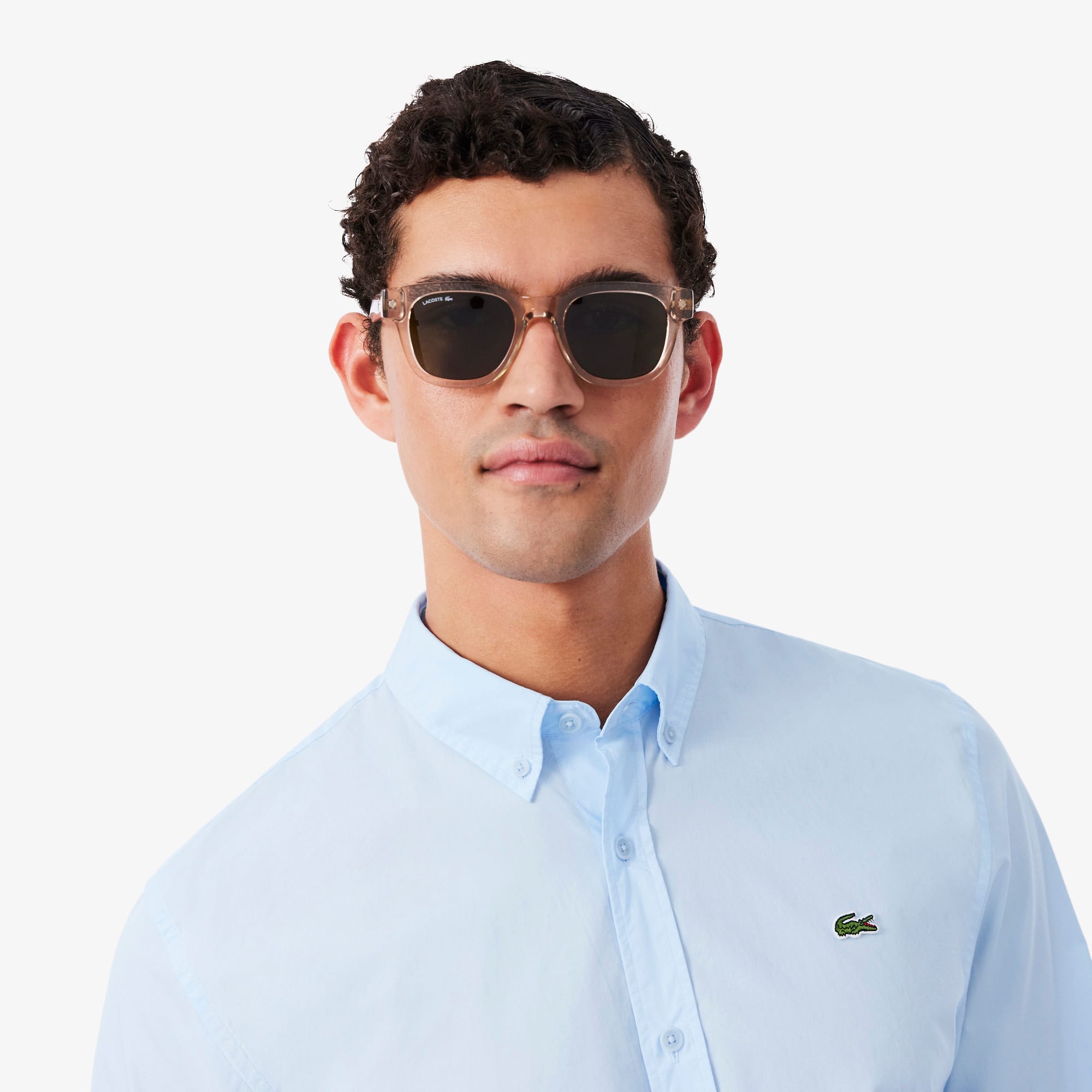 Regular Fit Stretch Poplin Shirt