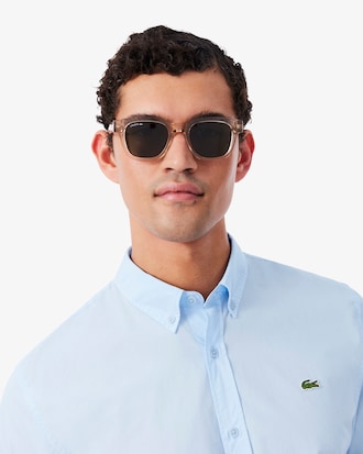 Regular Fit Stretch Poplin Shirt