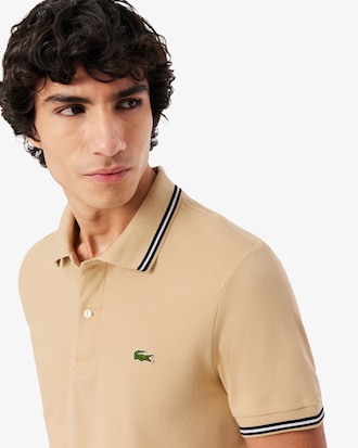 Men's Regular Fit Trim Accent L.12.12 Polo