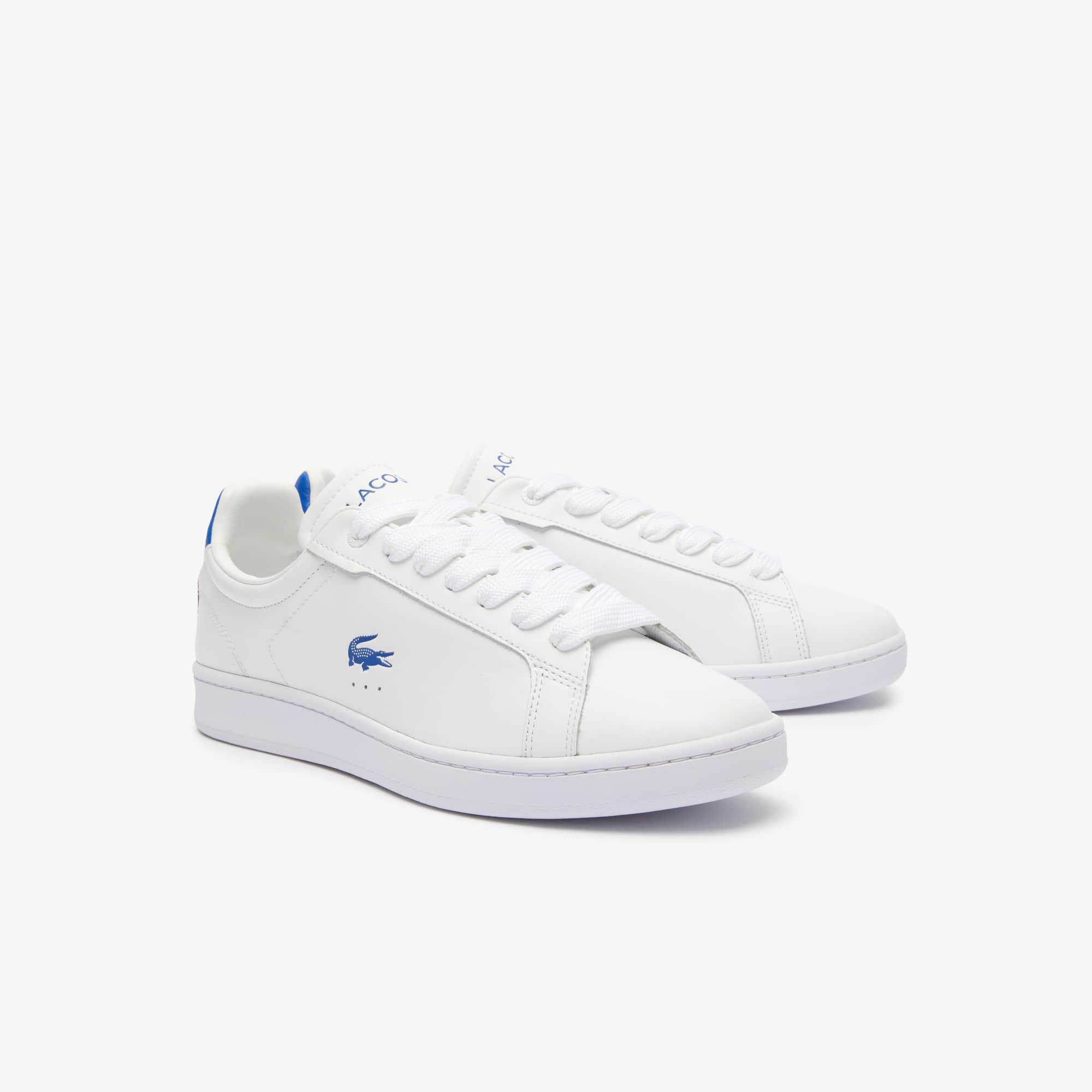 【LACOSTE】 ★ Original Carnaby Premium Pro Leather Sneakers Men's Carnaby Pro Leather Premium Sneakers - Men's
