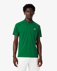 Polo homme Lacoste Sport en tissu r&eacute;sistant et respirant