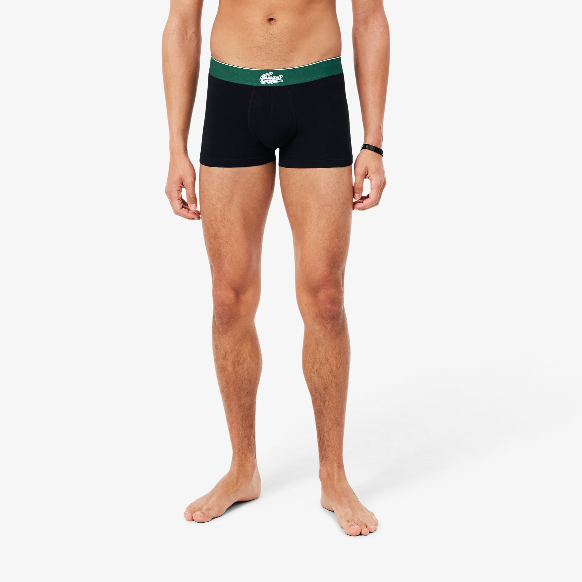 3-Pack Stretch Jersey Crocodile Trunks