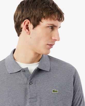 Men's Classic Fit L.12.12 Heathered Polo