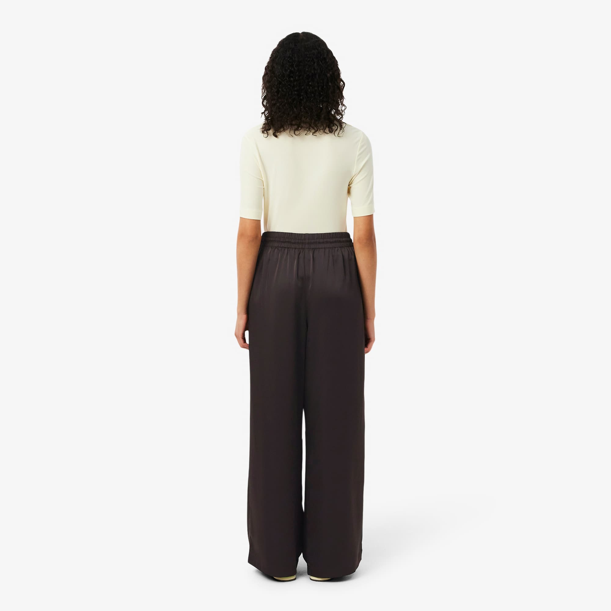 Oversized Elasticated Satin Pants